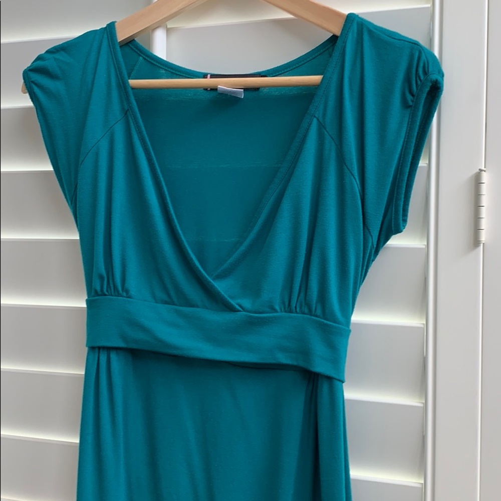 Dote Maternity green dress in medium - Picture 3 of 4